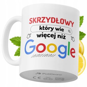Kubek Dla Skrzydłowego na Prezent z Nadrukiem ze Zdjęciem 330 ml PoliDraw 968733