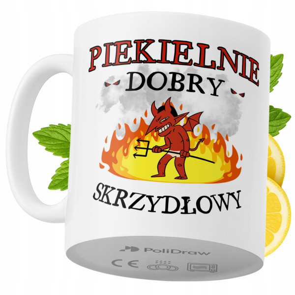 Kubek Dla Skrzydłowego na Prezent z Nadrukiem ze Zdjęciem 330 ml PoliDraw 967506