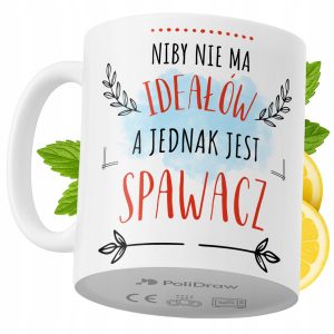 Kubek Dla Spawacza na Prezent z Nadrukiem ze Zdjęciem 330 ml PoliDraw 969271 Kubek Dla Spawacza na Prezent z Nadrukiem ze Zdjęciem 330 ml PoliDraw 969271
