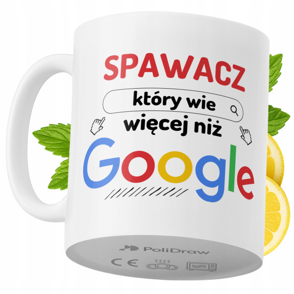 Kubek Dla Spawacza na Prezent z Nadrukiem ze Zdjęciem 330 ml PoliDraw 967703
