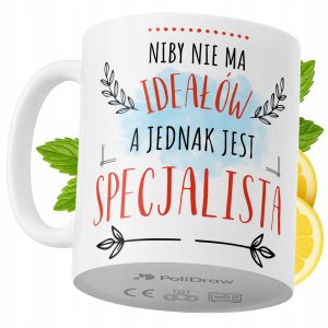 Kubek Dla Specjalisty na Prezent z Nadrukiem ze Zdjęciem 330 ml PoliDraw 968953 Kubek Dla Specjalisty na Prezent z Nadrukiem ze Zdjęciem 330 ml PoliDraw 968953