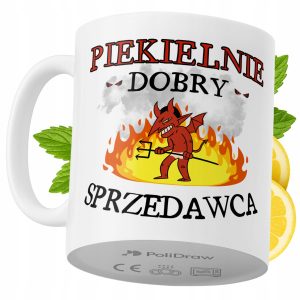 Kubek Dla Sprzedawcy na Prezent z Nadrukiem ze Zdjęciem 330 ml PoliDraw 967988 Kubek Dla Sprzedawcy na Prezent z Nadrukiem ze Zdjęciem 330 ml PoliDraw 967988