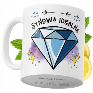 Kubek Dla Synowej na Prezent z Nadrukiem ze Zdjęciem 330 ml PoliDraw 968247