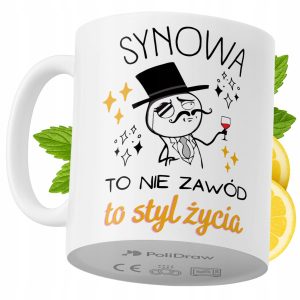 Kubek Dla Synowej na Prezent z Nadrukiem ze Zdjęciem 330 ml PoliDraw 969133 Kubek Dla Synowej na Prezent z Nadrukiem ze Zdjęciem 330 ml PoliDraw 969133