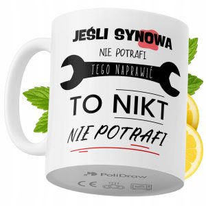 Kubek Dla Synowej na Prezent z Nadrukiem ze Zdjęciem 330 ml PoliDraw 967395