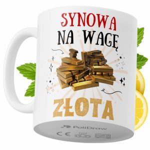 Kubek Dla Synowej na Prezent z Nadrukiem ze Zdjęciem 330 ml PoliDraw 967841