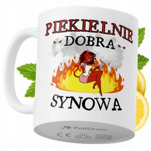 Kubek Dla Synowej na Prezent z Nadrukiem ze Zdjęciem 330 ml PoliDraw 967973
