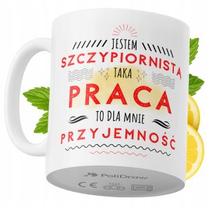 Kubek Dla Szczypiornisty na Prezent z Nadrukiem ze Zdjęciem 330 ml PoliDraw 967426