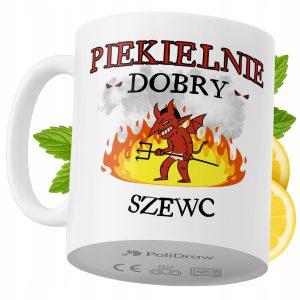 Kubek Dla Szewca na Prezent z Nadrukiem ze Zdjęciem 330 ml PoliDraw 967439 Kubek Dla Szewca na Prezent z Nadrukiem ze Zdjęciem 330 ml PoliDraw 967439
