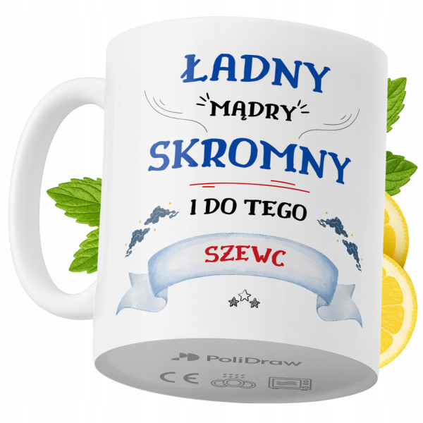 Kubek Dla Szewca na Prezent z Nadrukiem ze Zdjęciem 330 ml PoliDraw 968841