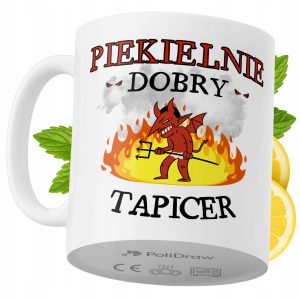 Kubek Dla Tapicera na Prezent z Nadrukiem ze Zdjęciem 330 ml PoliDraw 968094