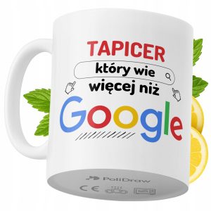 Kubek Dla Tapicera na Prezent z Nadrukiem ze Zdjęciem 330 ml PoliDraw 968967