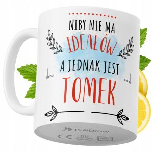 Kubek Dla Tomka na Prezent z Nadrukiem ze Zdjęciem 330 ml PoliDraw 967343 Kubek Dla Tomka na Prezent z Nadrukiem ze Zdjęciem 330 ml PoliDraw 967343