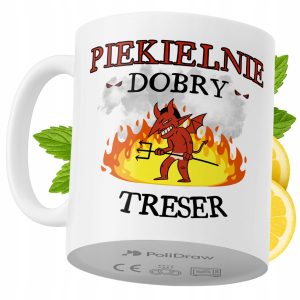 Kubek Dla Tresera na Prezent z Nadrukiem ze Zdjęciem 330 ml PoliDraw 968754 Kubek Dla Tresera na Prezent z Nadrukiem ze Zdjęciem 330 ml PoliDraw 968754