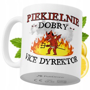 Kubek Dla Vice Dyrektora na Prezent z Nadrukiem ze Zdjęciem 330 ml PoliDraw 969226