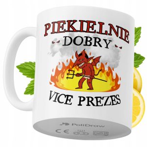 Kubek Dla Vice Prezesa na Prezent z Nadrukiem ze Zdjęciem 330 ml PoliDraw 967440