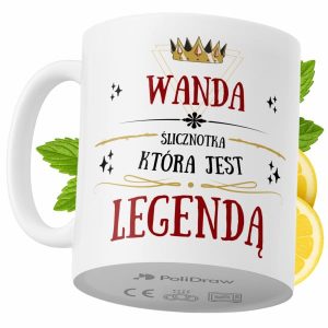 Kubek Dla Wandy na Prezent z Nadrukiem ze Zdjęciem 330 ml PoliDraw 967392