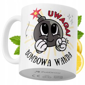 Kubek Dla Wandy na Prezent z Nadrukiem ze Zdjęciem 330 ml PoliDraw 969045 Kubek Dla Wandy na Prezent z Nadrukiem ze Zdjęciem 330 ml PoliDraw 969045