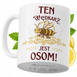 Kubek Dla Wędkarza na Prezent z Nadrukiem ze Zdjęciem 330 ml PoliDraw 968325 Kubek Dla Wędkarza na Prezent z Nadrukiem ze Zdjęciem 330 ml PoliDraw 968325
