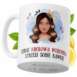 Kubek Dla Weroniki na Prezent z Nadrukiem ze Zdjęciem 330 ml PoliDraw 968439 Kubek Dla Weroniki na Prezent z Nadrukiem ze Zdjęciem 330 ml PoliDraw 968439