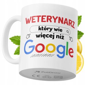 Kubek Dla Weterynarza na Prezent z Nadrukiem ze Zdjęciem 330 ml PoliDraw 968874 Kubek Dla Weterynarza na Prezent z Nadrukiem ze Zdjęciem 330 ml PoliDraw 968874