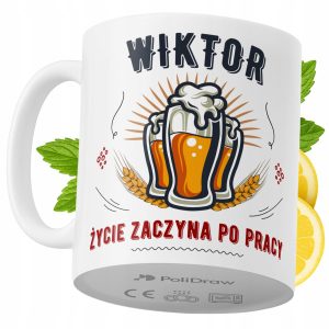 Kubek Dla Wiktora na Prezent z Nadrukiem ze Zdjęciem 330 ml PoliDraw 969341 Kubek Dla Wiktora na Prezent z Nadrukiem ze Zdjęciem 330 ml PoliDraw 969341