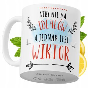 Kubek Dla Wiktora na Prezent z Nadrukiem ze Zdjęciem 330 ml PoliDraw 967997 Kubek Dla Wiktora na Prezent z Nadrukiem ze Zdjęciem 330 ml PoliDraw 967997