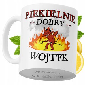 Kubek Dla Wojtka na Prezent z Nadrukiem ze Zdjęciem 330 ml PoliDraw 968523 Kubek Dla Wojtka na Prezent z Nadrukiem ze Zdjęciem 330 ml PoliDraw 968523