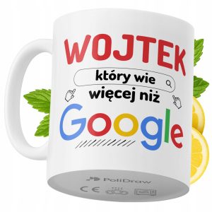 Kubek Dla Wojtka na Prezent z Nadrukiem ze Zdjęciem 330 ml PoliDraw 968633 Kubek Dla Wojtka na Prezent z Nadrukiem ze Zdjęciem 330 ml PoliDraw 968633