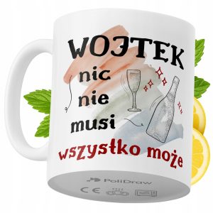 Kubek Dla Wojtka na Prezent z Nadrukiem ze Zdjęciem 330 ml PoliDraw 969223 Kubek Dla Wojtka na Prezent z Nadrukiem ze Zdjęciem 330 ml PoliDraw 969223