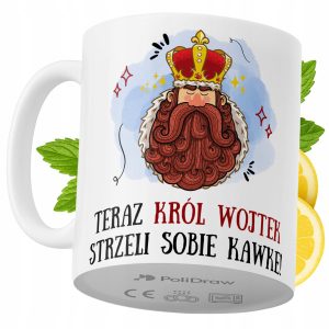 Kubek Dla Wojtka na Prezent z Nadrukiem ze Zdjęciem 330 ml PoliDraw 967610 Kubek Dla Wojtka na Prezent z Nadrukiem ze Zdjęciem 330 ml PoliDraw 967610