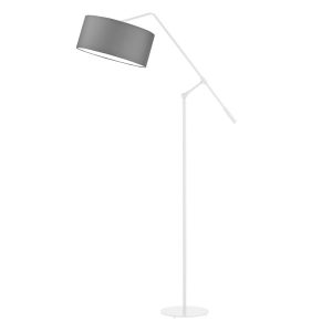 LIBERIA lampa industrialna regulowana Biały/ Szary Stalowy 900544