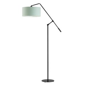 LIBERIA lampa podłogowa industrialna regulowana dziecięca Czarny/ Miętowy 900545 LIBERIA lampa podłogowa industrialna regulowana dziecięca Czarny/ Miętowy 900545