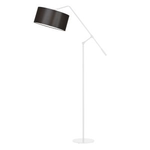 LIBERIA lampa podłogowa klasyczna regulowana do salonu Biały/ Brązowy 900538 LIBERIA lampa podłogowa klasyczna regulowana do salonu Biały/ Brązowy 900538