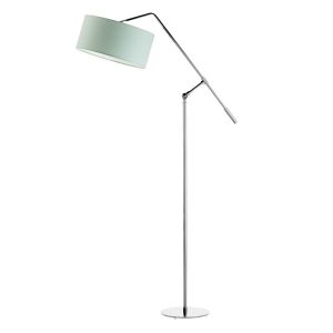 LIBERIA lampa podłogowa loft regulowana dziecięca Srebrny/ Miętowy 900513 LIBERIA lampa podłogowa loft regulowana dziecięca Srebrny/ Miętowy 900513