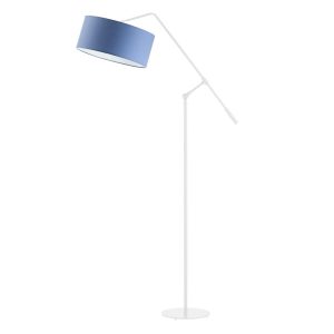 LIBERIA lampa podłogowa skandynawska regulowana dziecięca Biały/ Niebieski 901106 LIBERIA lampa podłogowa skandynawska regulowana dziecięca Biały/ Niebieski 901106