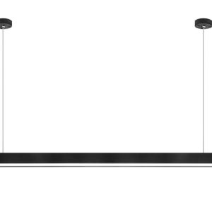 Linia LED 40W lampa wisząca czarna 1022972 Linia LED 40W lampa wisząca czarna 1022972