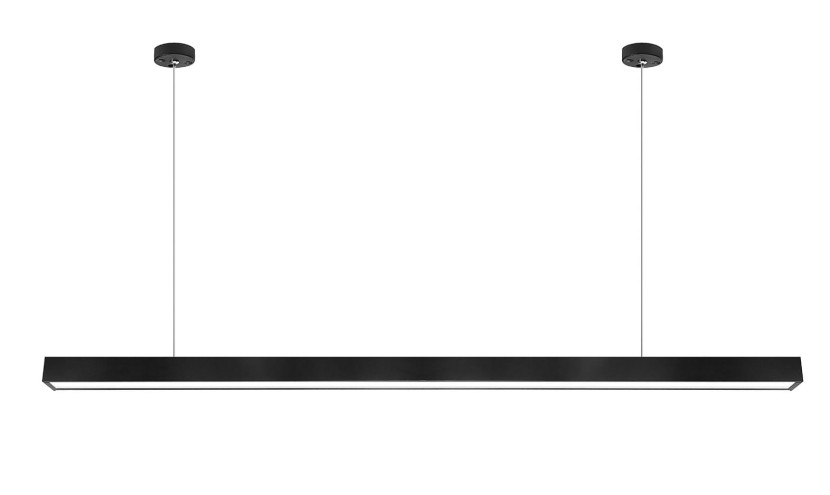Linia LED 40W lampa wisząca czarna 1022972