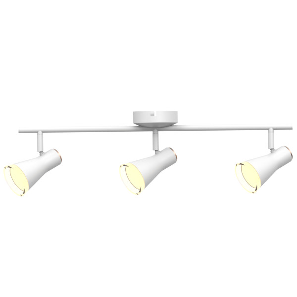 Listwa sufitowa biała BERG LED 12,6W biały ciepły IP20 Polux 904992