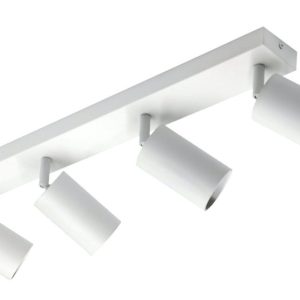 Listwa sufitowa biała Qualis 4xGU10x40W wym:14x59x6cm IP20 IdeaLED 909114 Listwa sufitowa biała Qualis 4xGU10x40W wym:14x59x6cm IP20 IdeaLED 909114