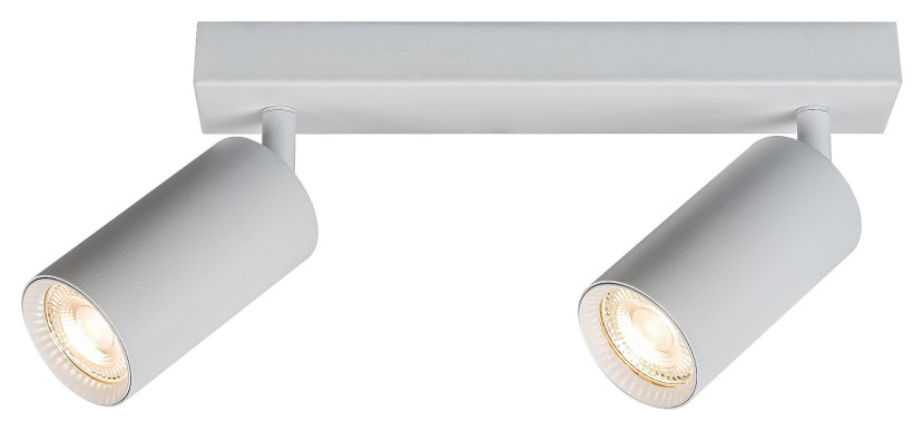 Listwa sufitowa biała Solo 2xGU10x25W wym:13x29,5x13,5cm IP20 Rabalux 949117