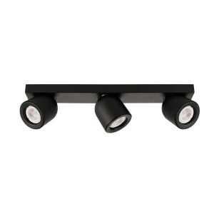 Listwa sufitowa czarna NUORA 3xGU10x35W wym:10,5×46,5×8,5cm IP20 Italux 908980