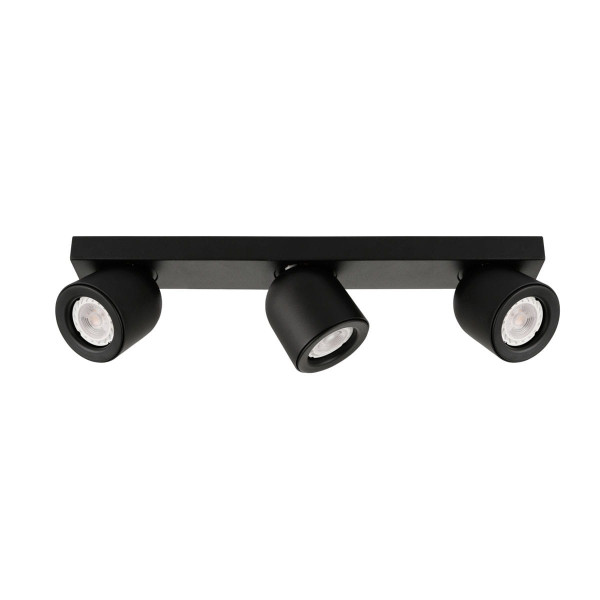 Listwa sufitowa czarna NUORA 3xGU10x35W wym:10,5x46,5x8,5cm IP20 Italux 908980