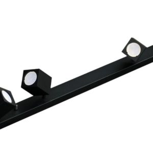 Listwa sufitowa czarna Quantus 6xGU10x40W wym:15x118x6cm IP20 IdeaLED 908795