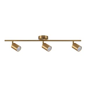 Listwa sufitowa złota GOLDI 3xGU10x10W wym:10x75x10cm IP20 Polux 908953