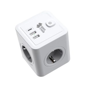 Listwa zasilająca 4xAC 2xUSB 1xUSB-C SPS-C03W 1049639 Listwa zasilająca 4xAC 2xUSB 1xUSB-C SPS-C03W 1049639