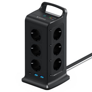 Listwa zasilająca tower 12xAC 2xUSB 1xUSB-C B 1049641 Listwa zasilająca tower 12xAC 2xUSB 1xUSB-C B 1049641