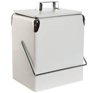 Lodówka metalowa biała 40x32x24 cm ICEBOX-II 311633 Lodówka metalowa biała 40x32x24 cm ICEBOX-II 311633