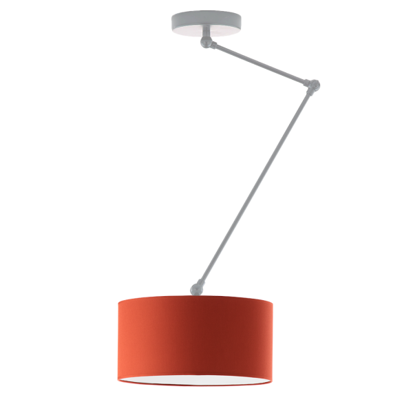 Loftowa lampa sufitowa NEWA regulowana industrialna Srebrny/ Rdzawy 905191