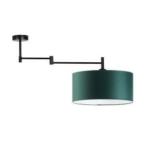 Loftowa lampa sufitowa w zieleni RANGUN Czarny – Zieleń Butelkowa 870762 Loftowa lampa sufitowa w zieleni RANGUN Czarny – Zieleń Butelkowa 870762